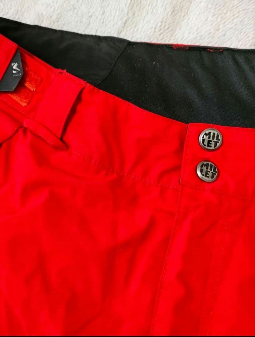 MILLET GORE-TEXスキーウェア上下セット 赤青Mサイズ　ミレー