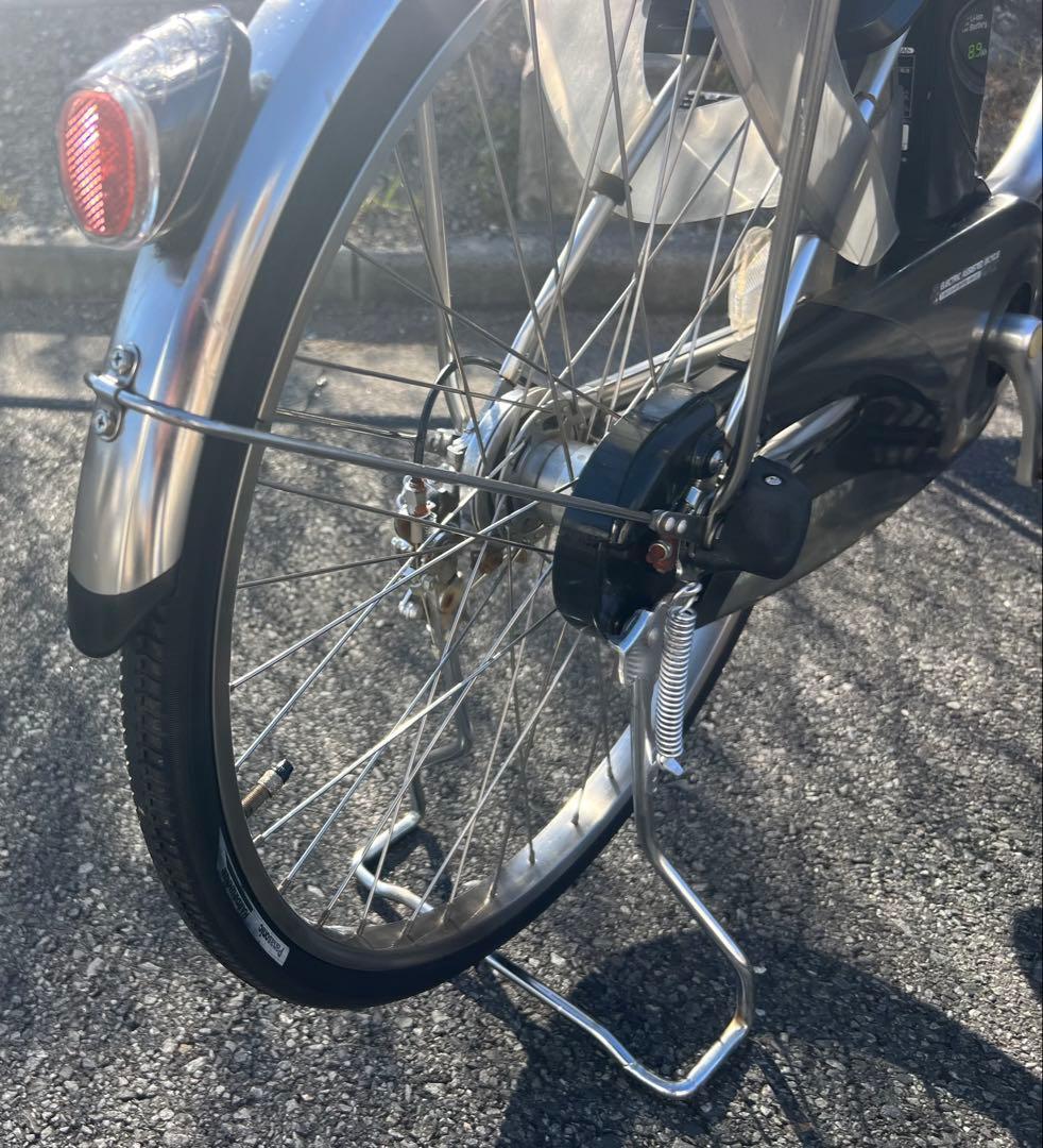 パナソニックエコナビ機能付き電動アシスト自転車程度の良いバッテリー付き関東圏配送