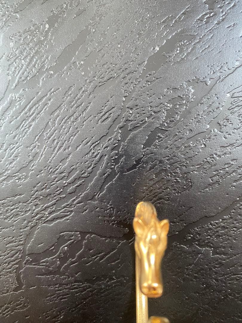 エルメス　馬の頭 シュバス　ホースバングル　ゴールドカラー