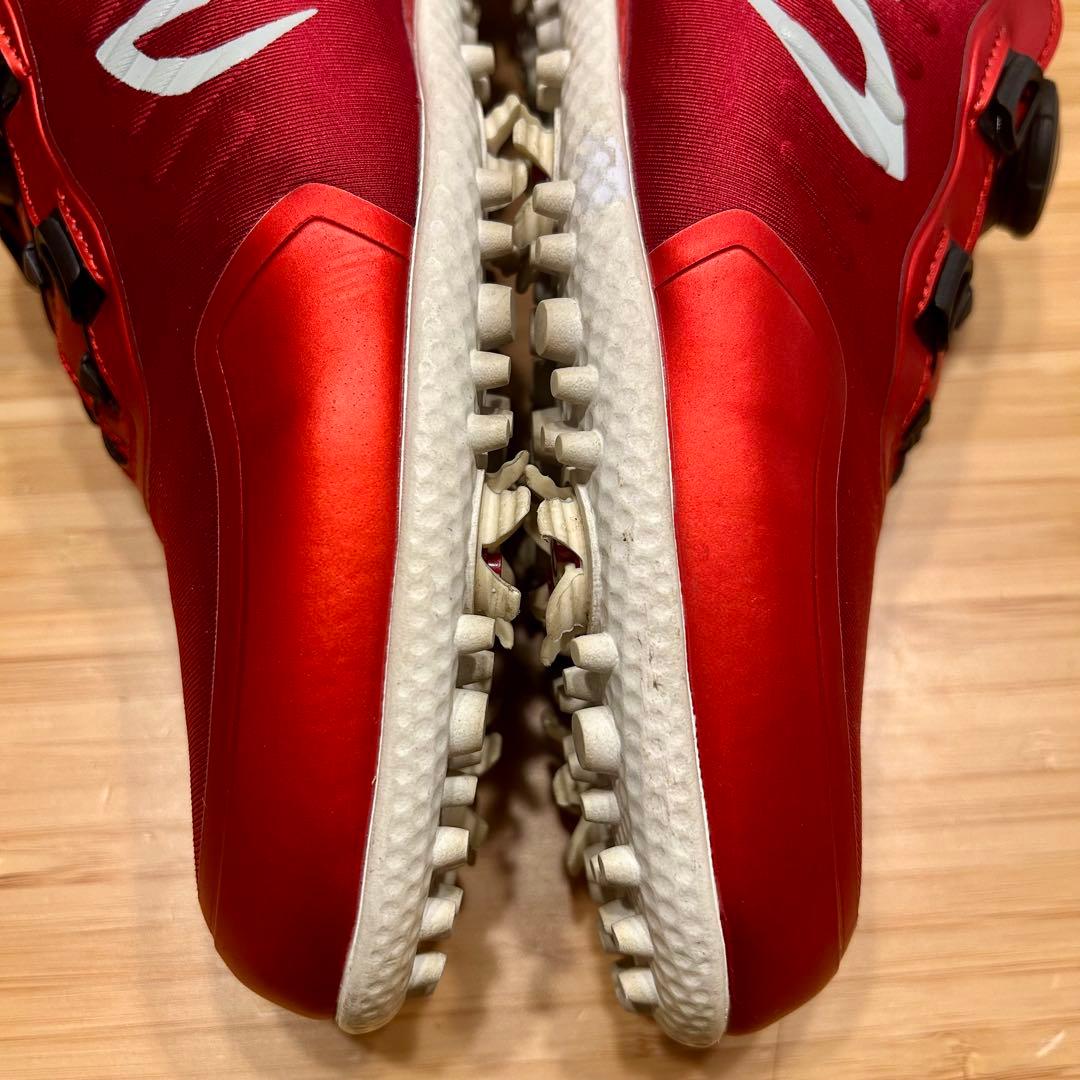 パーリーゲイツ　マスターバニーエディション　ゴルフシューズ　レッド　24cm