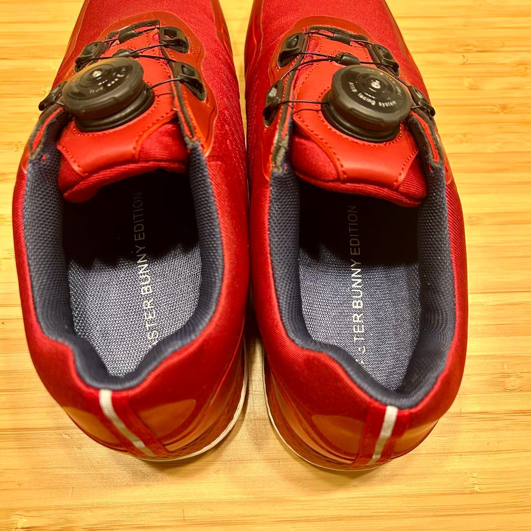 パーリーゲイツ　マスターバニーエディション　ゴルフシューズ　レッド　24cm