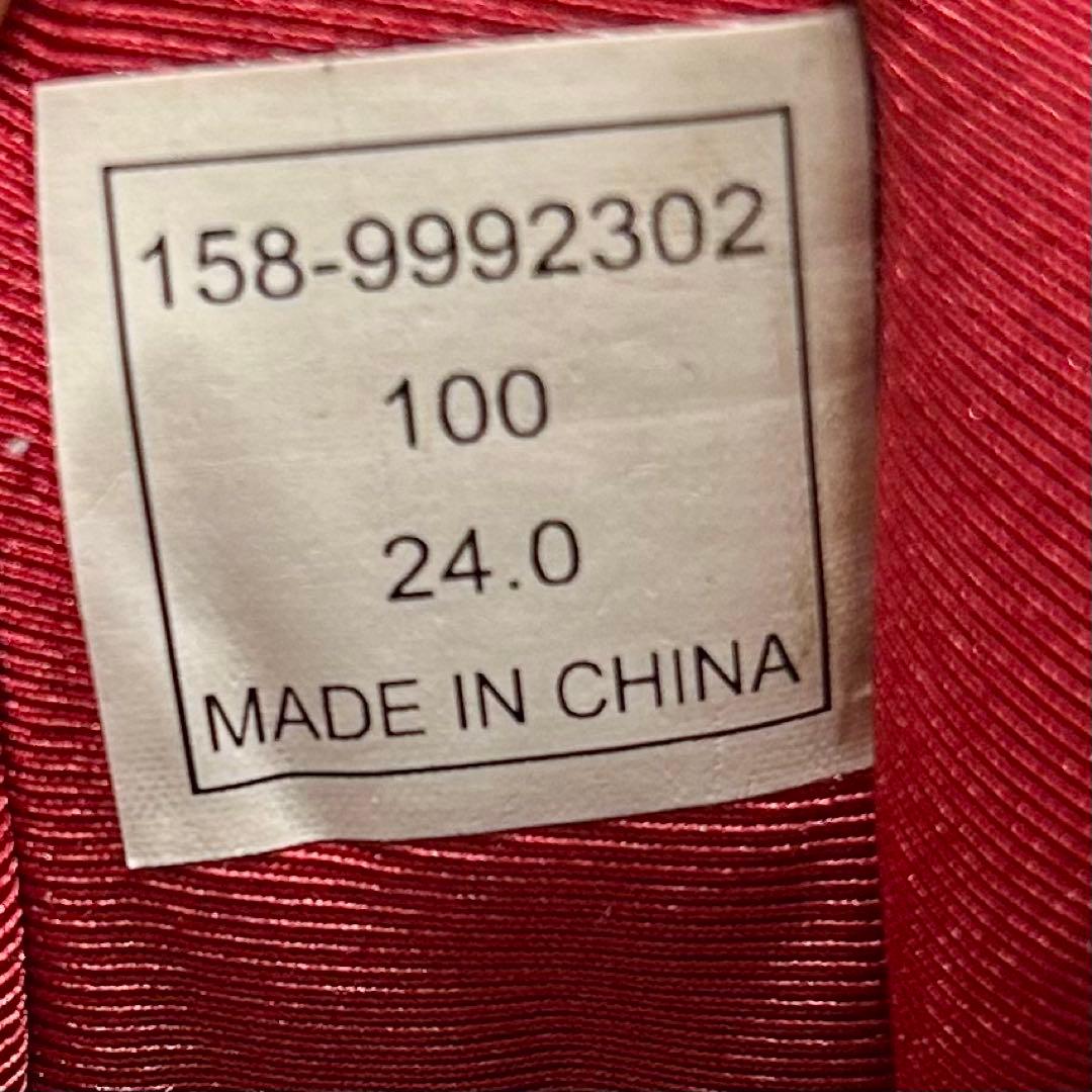 パーリーゲイツ　マスターバニーエディション　ゴルフシューズ　レッド　24cm