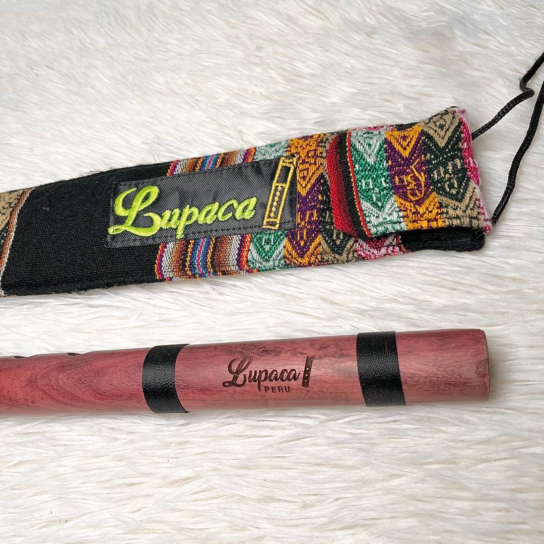 【美品】LUPACA ルパカ プロ用ケーナ G管 ワヤカン木 ケース付
