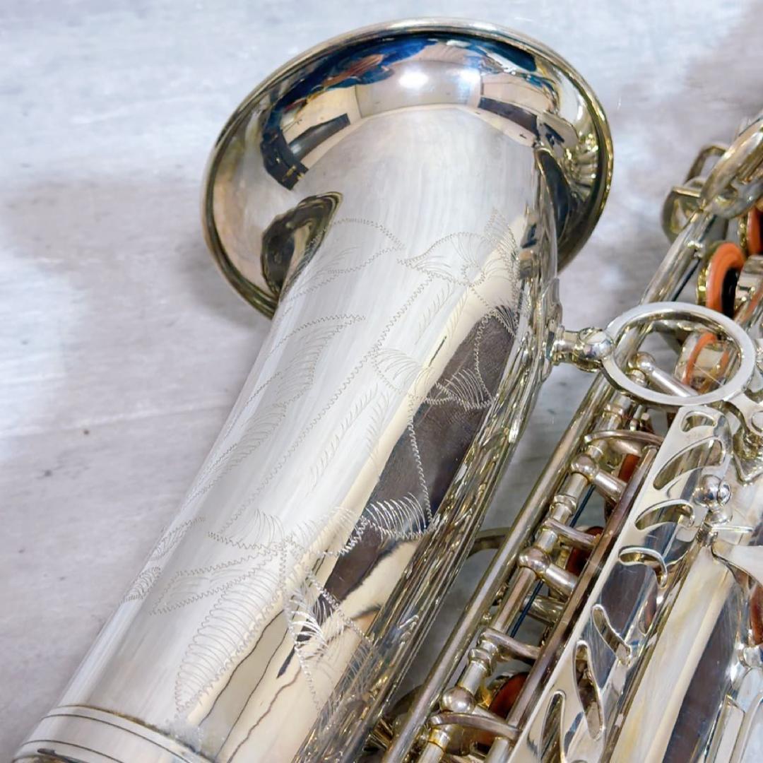 Heinrich アルトサックス シルバー 管楽器 ケース付属 彫刻