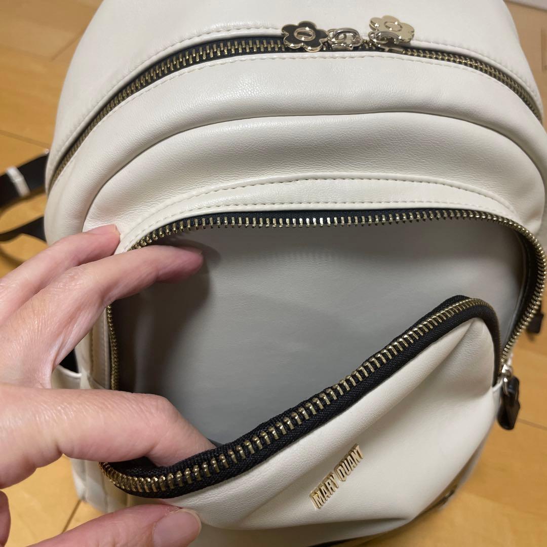 MARY QUANT ホワイトリュック