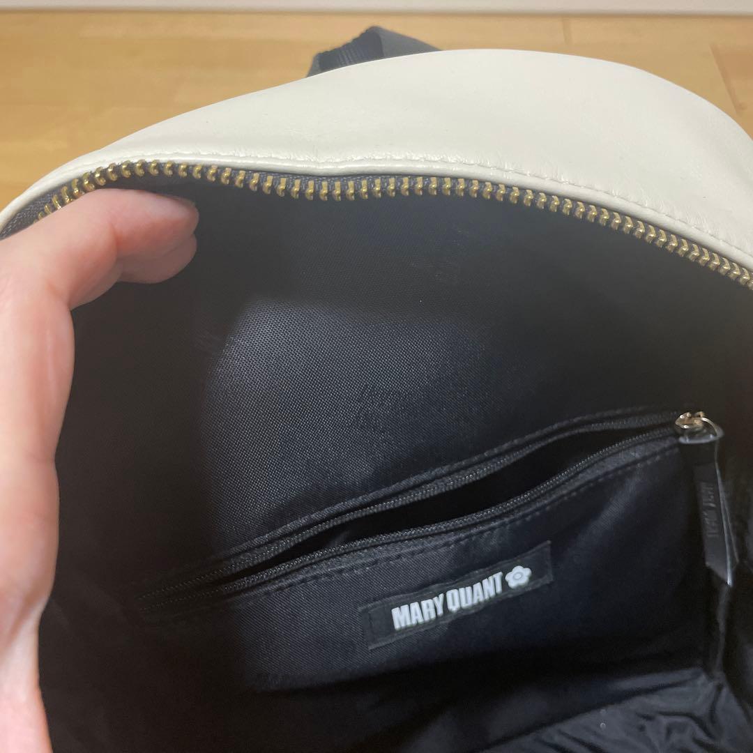 MARY QUANT ホワイトリュック