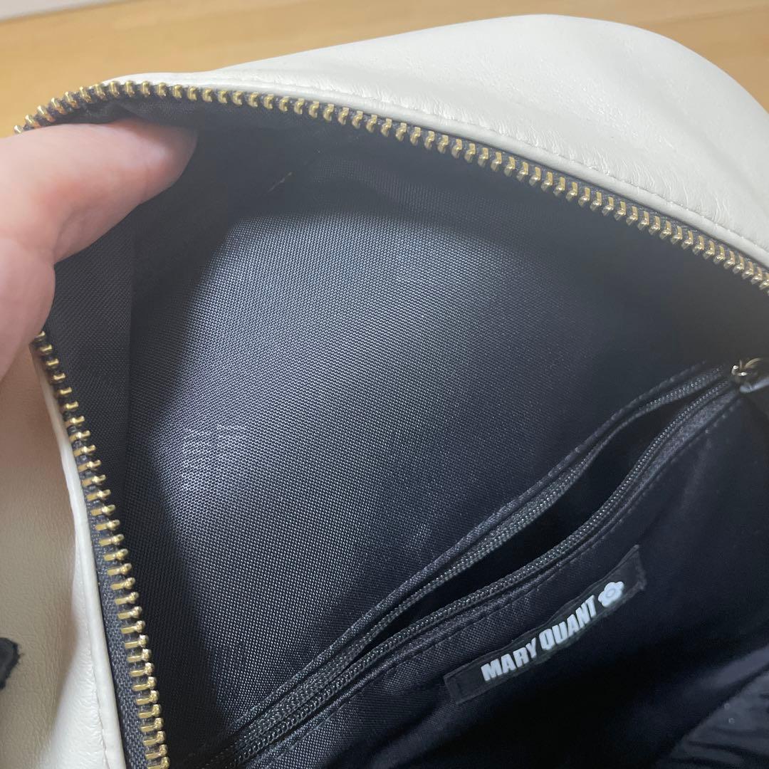 MARY QUANT ホワイトリュック