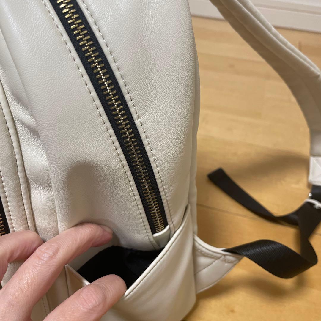 MARY QUANT ホワイトリュック