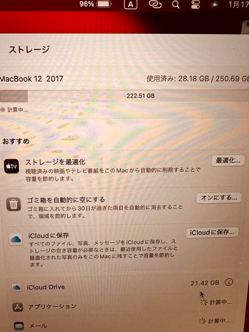 MacBook本体 2017 Apple MacBook12 8GB 256GB