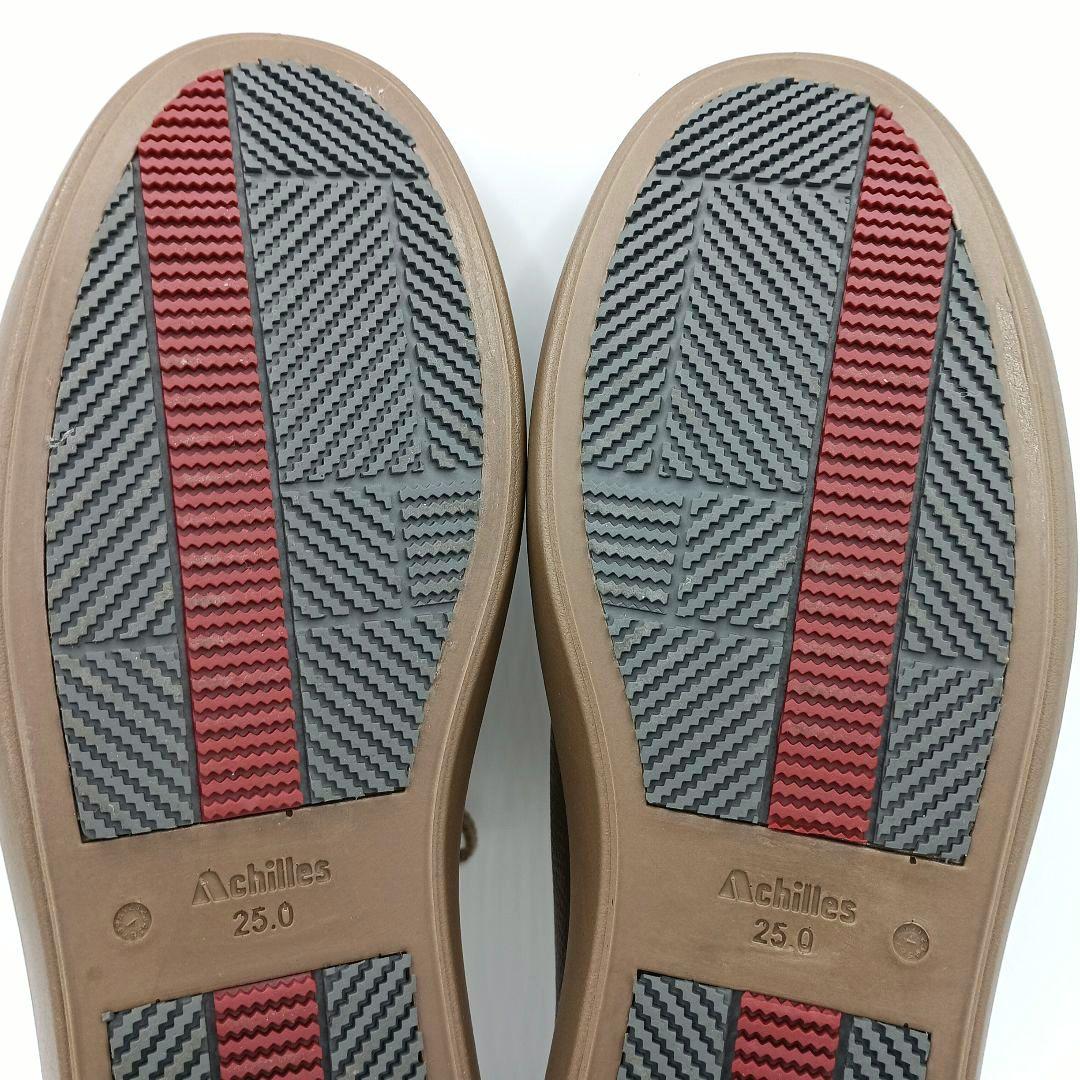 試着のみ【アキレスソルボ】スニーカー コンフォートシューズ ファスナー付