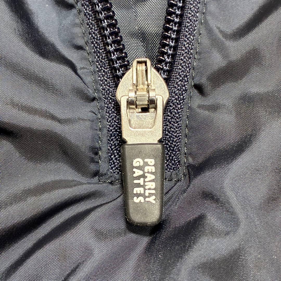 パーリーゲイツ スニードジャック ニット切替 中綿 ブルゾン ネイビー サイズ4