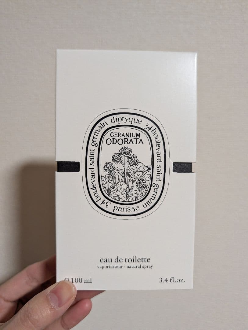 箱付き/diptyque GERANIUM ODORATA 100ml