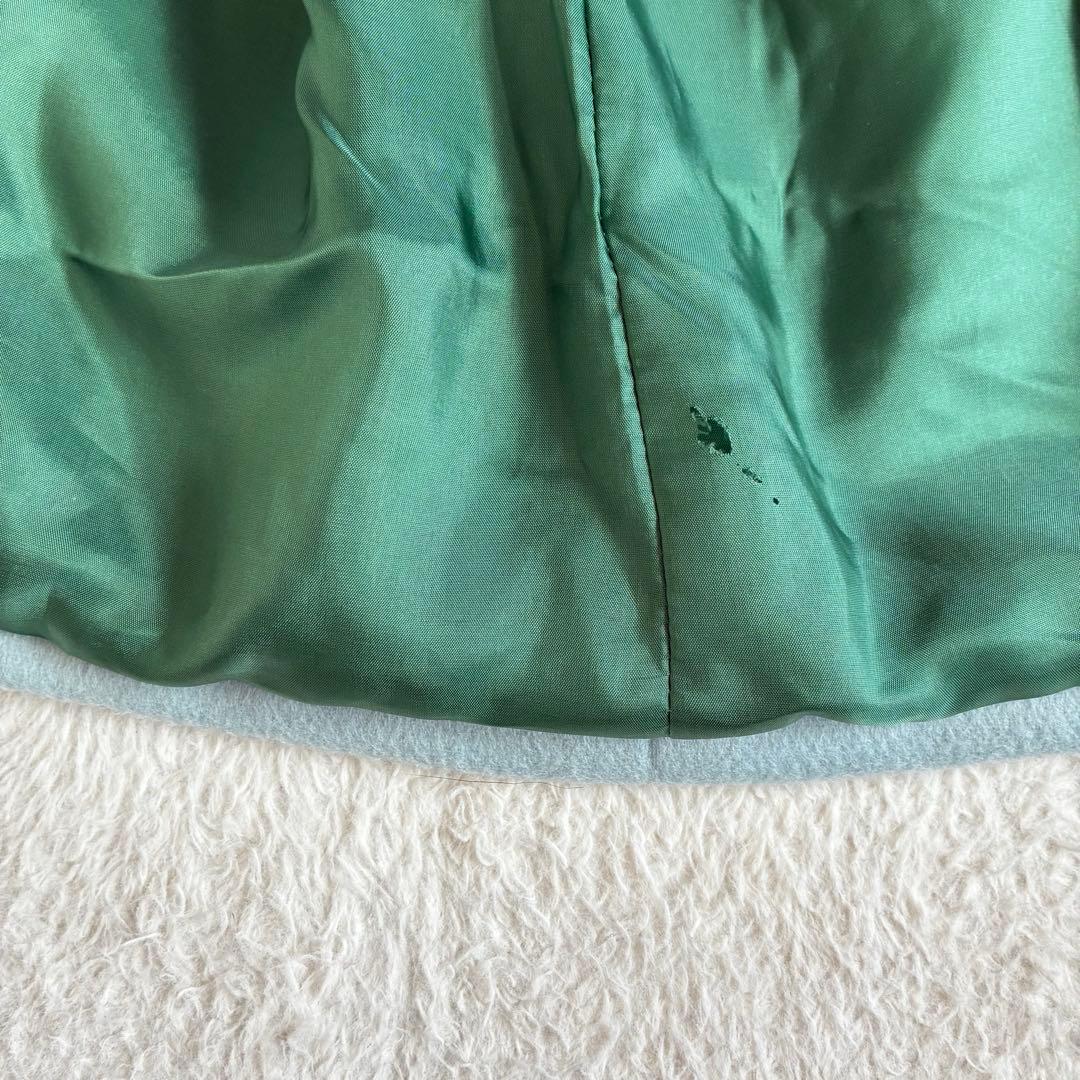 ワンドミー WANDMEE ギャザーケープジャケット　ウール ポンチョ アウター