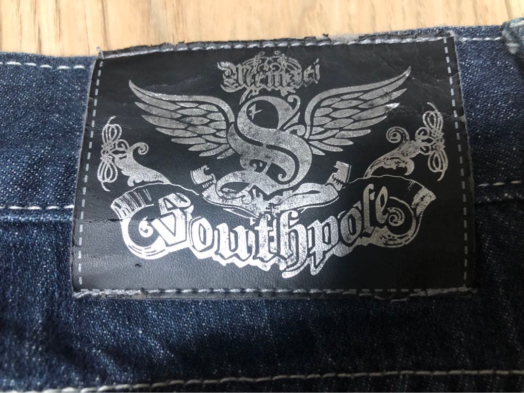 極太 希少 SOUTH POLE バギー デニム bboy 当時物 激レア