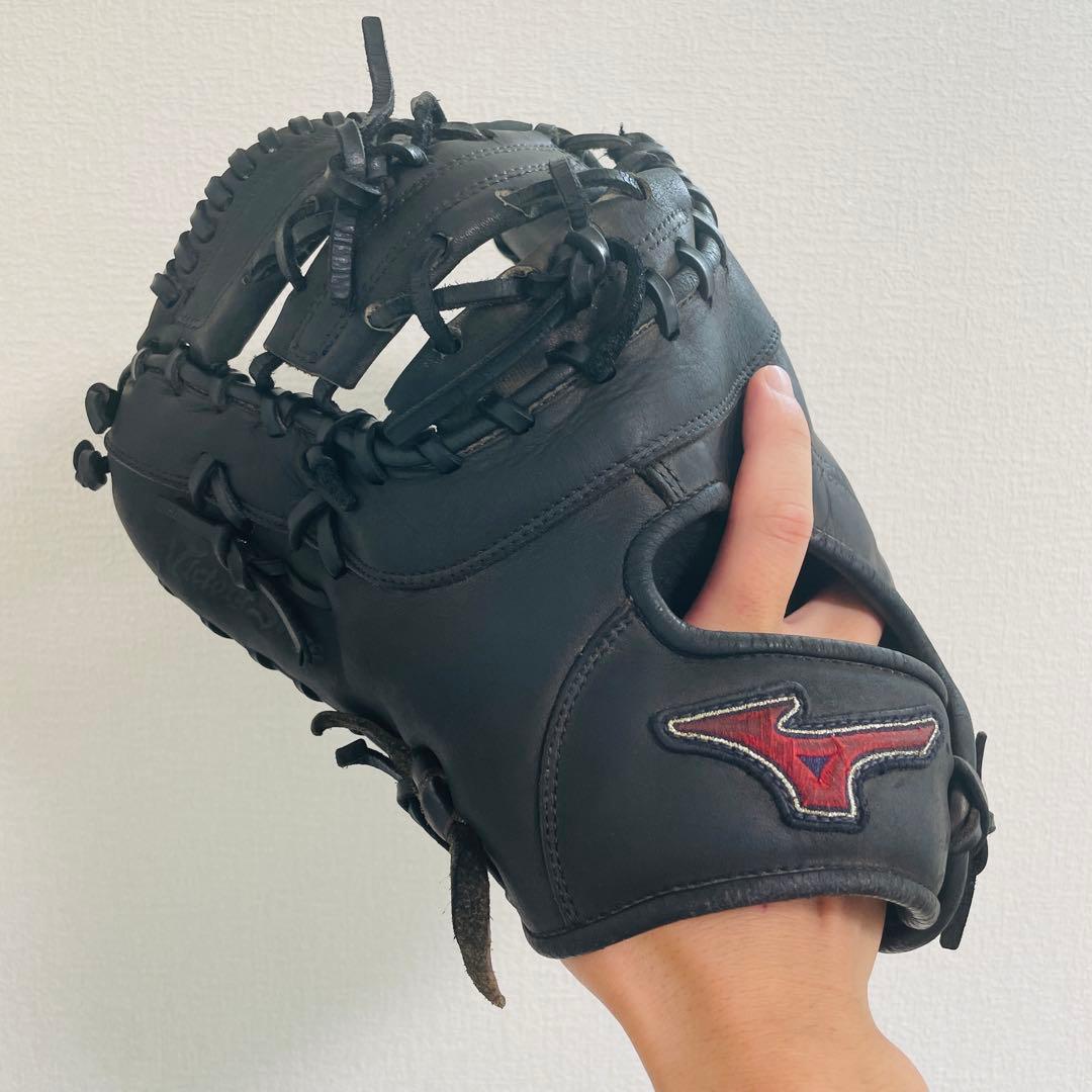 【美品】Mizuno ミズノ　ビクトリーステージ　ファーストミット　左　グローブ MIZUNO（ミズノ） MIZINO ビクトリーステージ FIELDING MASTER 軟式 内