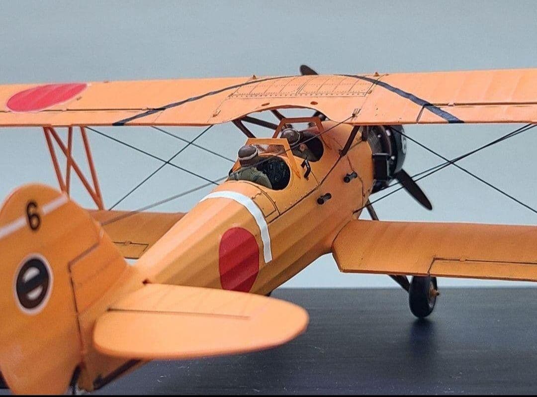 tomoya 九五式中間練習機(赤とんぼ) リアルモーターライズ完成品