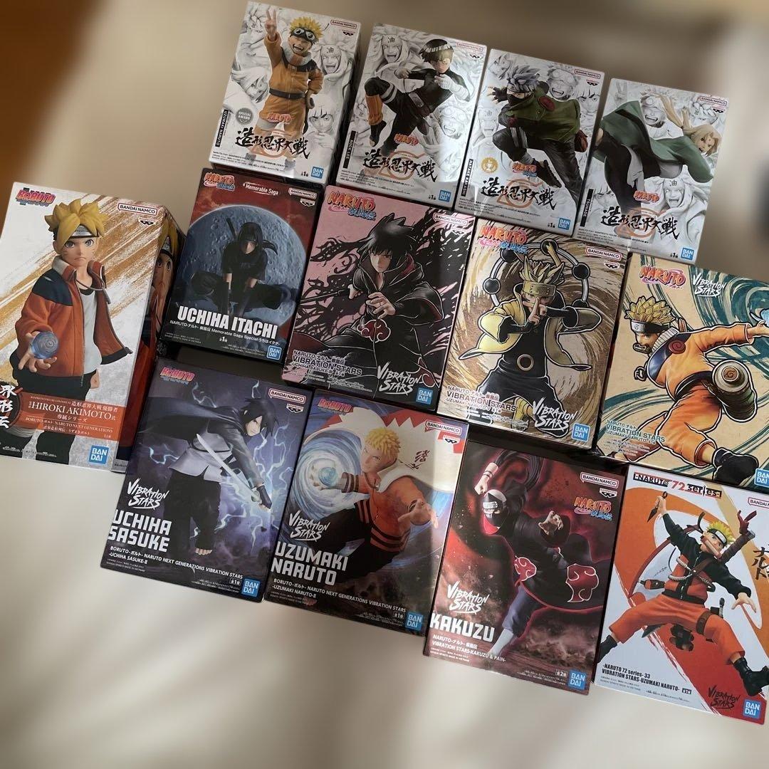 新品未開封 　NARUTO ナルト プライズフィギュア 13体セット まとめ売り