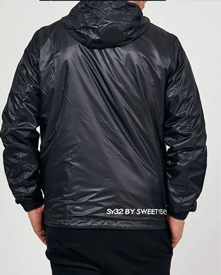 【美品】SY32 ナイロンジャケット リバーシブル 黒 Mサイズ