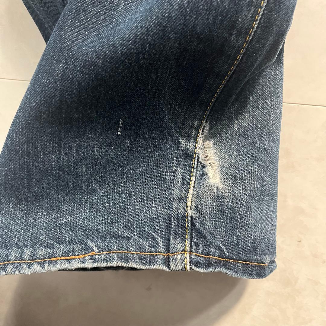 エヴィス 道楽dowluck 1930 金刺繍32インチ 赤耳 ビンテージ