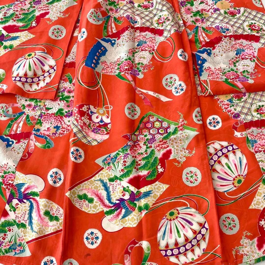 アンティーク　女の子　子供着物