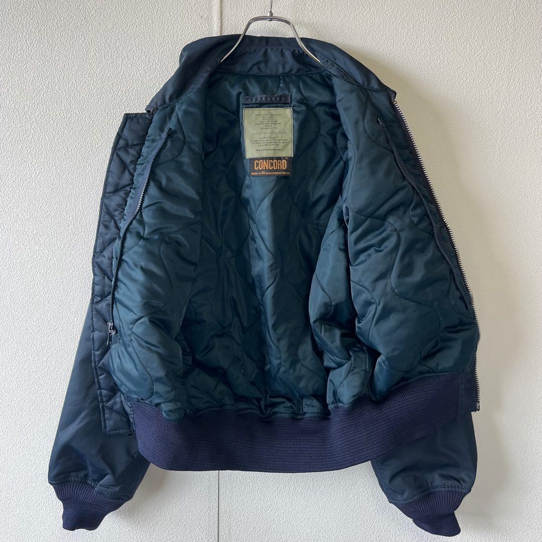 90's CONCORD INDUSTRIES ミリタリー フライトジャケット