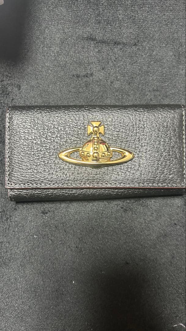 Vivienne Westwood ブラックレザーキーケース