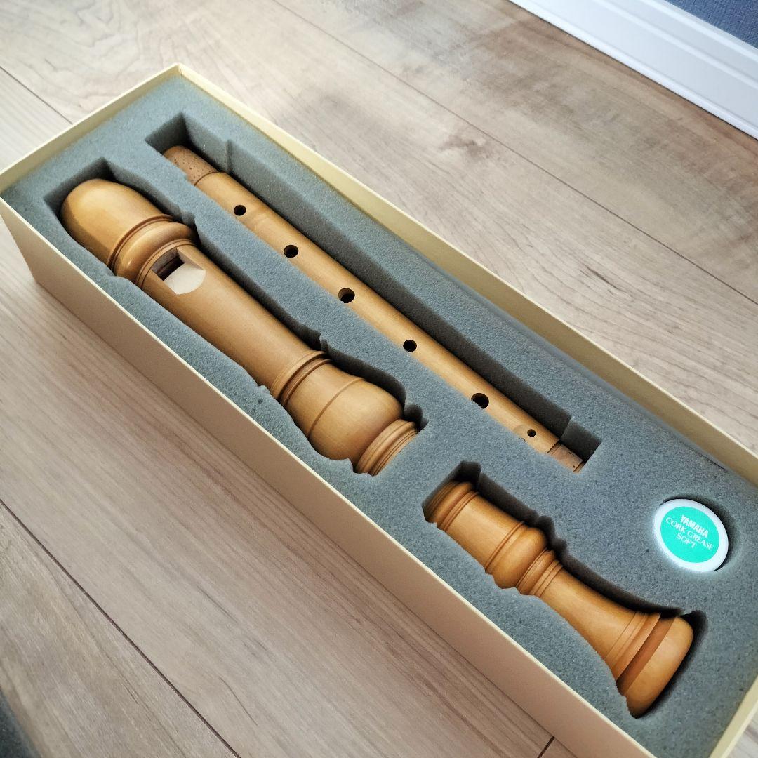 美品 YAMAHA 木製アルトリコーダー YRA-61 専用ケース付き