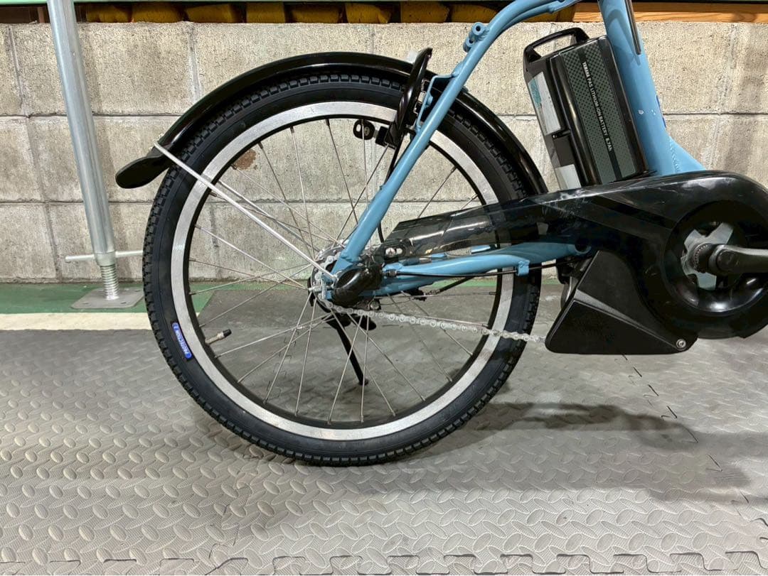 №8607 電動自転車ヤマハ　パスシティC 20インチ ブルー