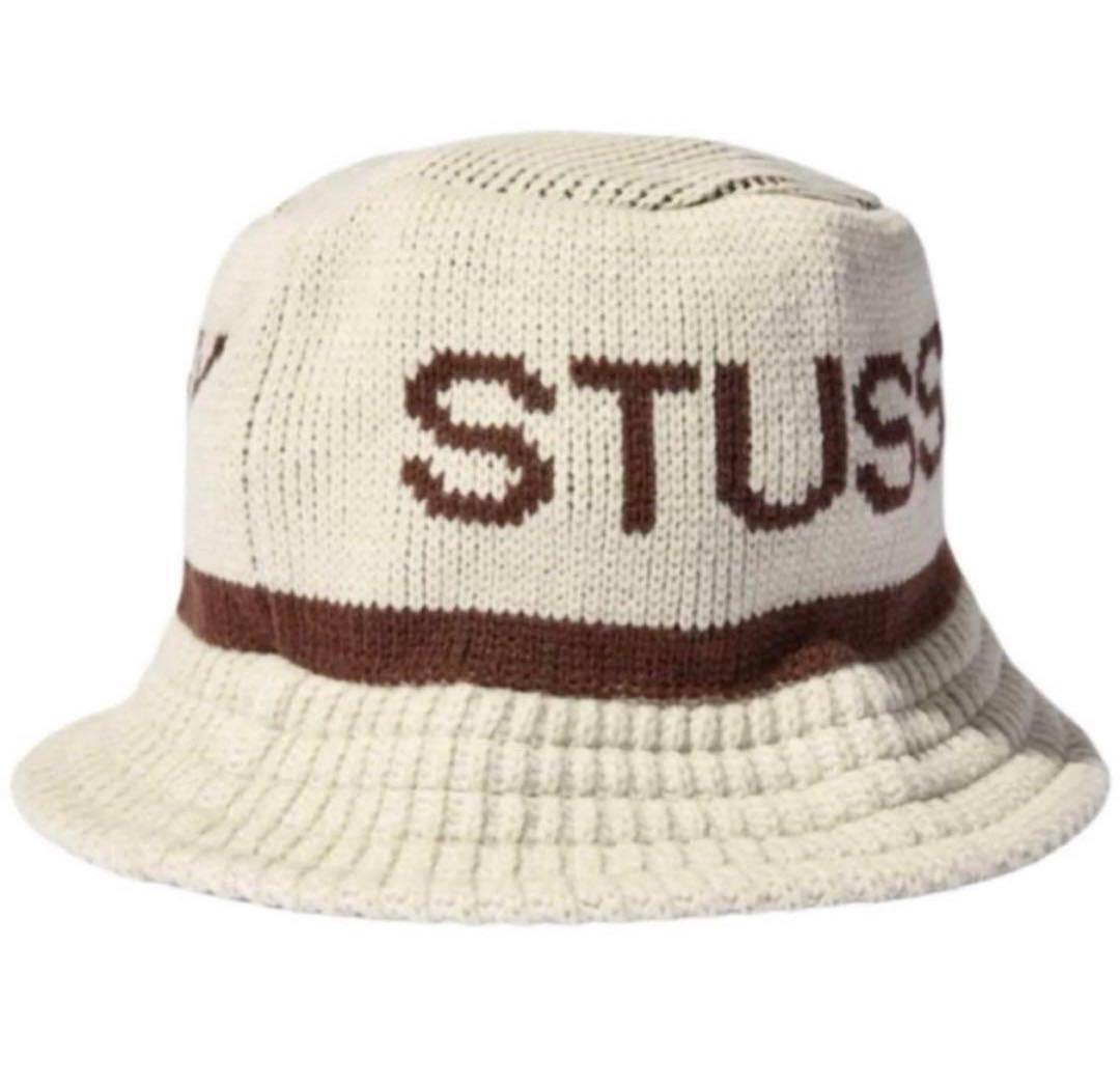 Stussy jacquard knit bucket Hat-rconte ワークシャツ
