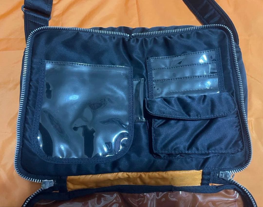 【美品】PORTER ポーター タンカー ショルダーバック 2層 Lサイズ