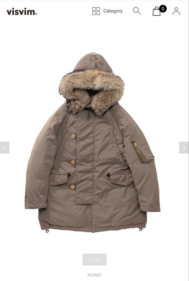 即完売 25FW visvim VALDEZ DOWN COAT ビズビム 新品