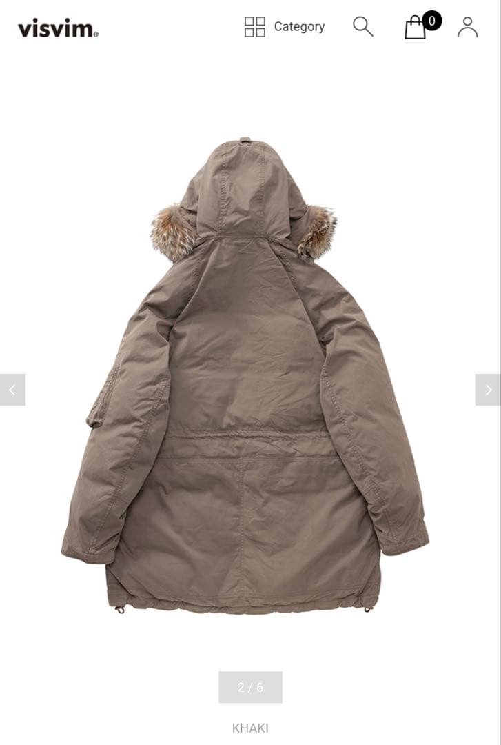 即完売 25FW visvim VALDEZ DOWN COAT ビズビム 新品