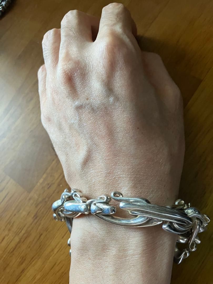 k-smith ケースミス シルバーチェーンブレスレット KI-364-B