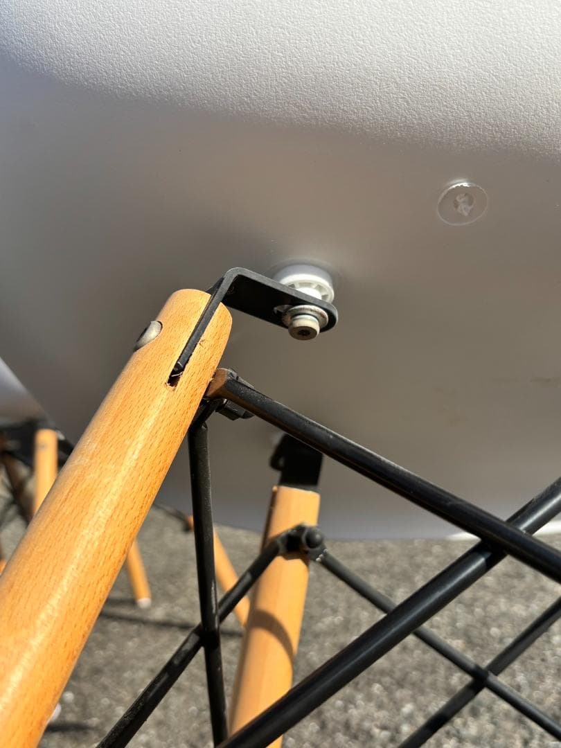 ☆引き取り限定☆ ダイニングチェア４脚 / シェルチェア / ホワイト