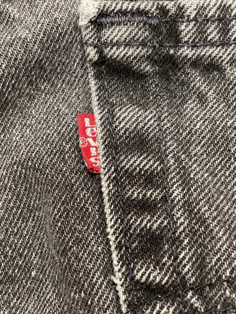 Levi's w38 ブラックジーンズ　USA製 ブラックデニム　560