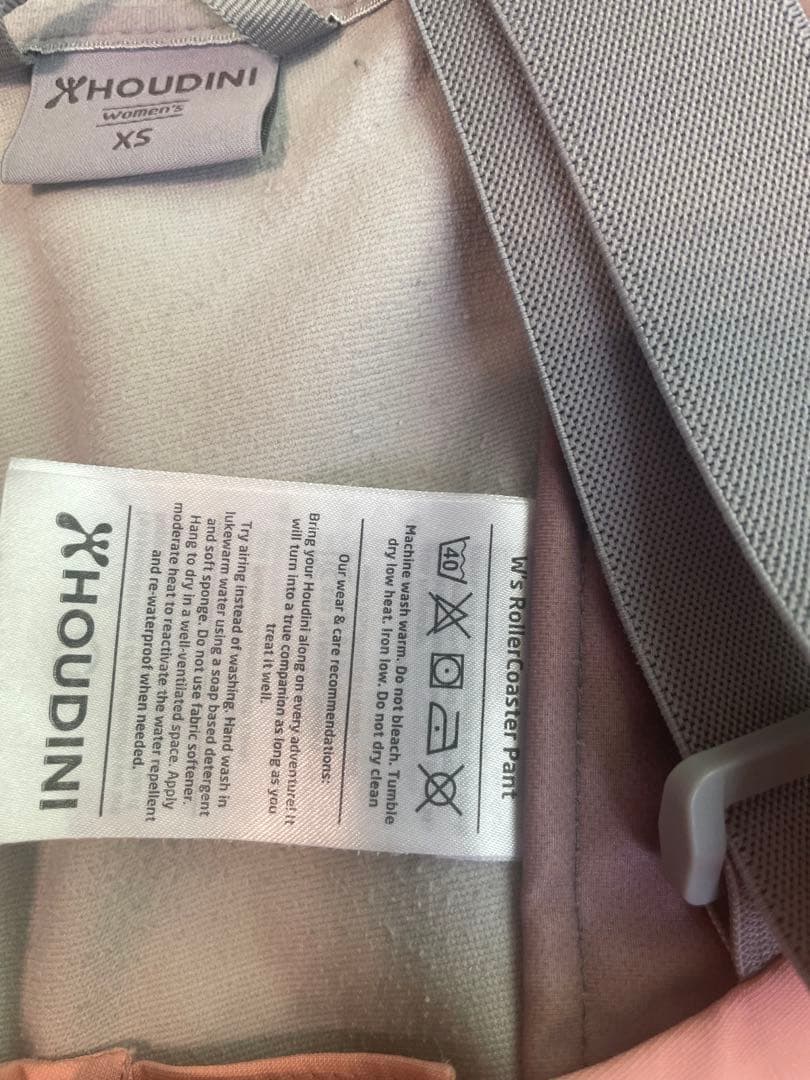 Houdini ローラーコースタージャケット　パンツ セット ウィメンズ XS