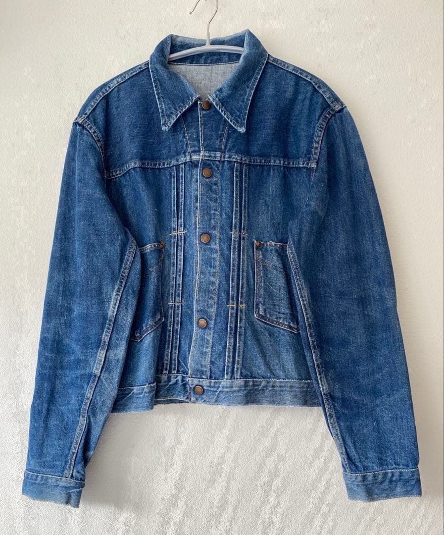 ヴィンテージ　デニムジャケット　1950年代　ストア系　セカンド