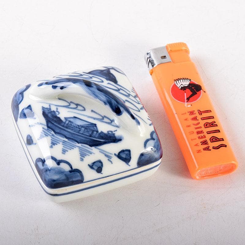 茶道具 京焼 御室窯造 染付 隅田川 香合 共箱 V 7962 - メルカリ