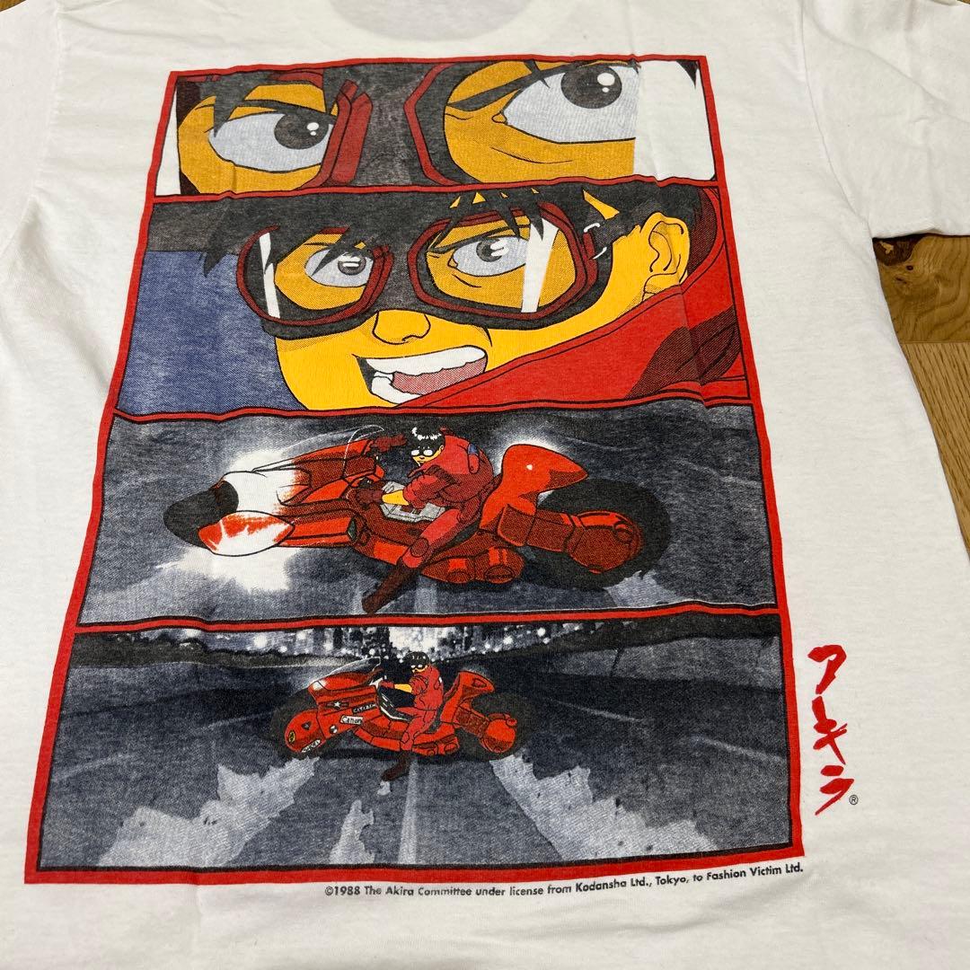 AKIRA アキラ Tシャツ バイク バックプリント ビンテージ