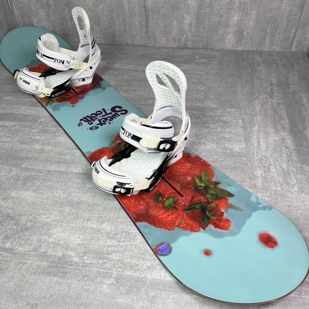 バートン SWEET TOOTH 145cm レディース 3点セット グラトリ