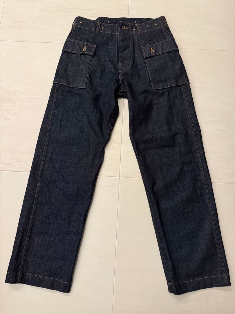 PABLO VINCI Monkey denim pants PABLO VINCI monkey denim pants