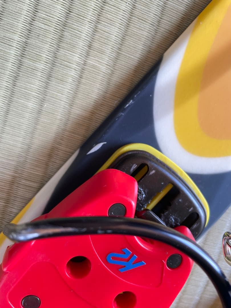 K2 Fatty スキー イエロー