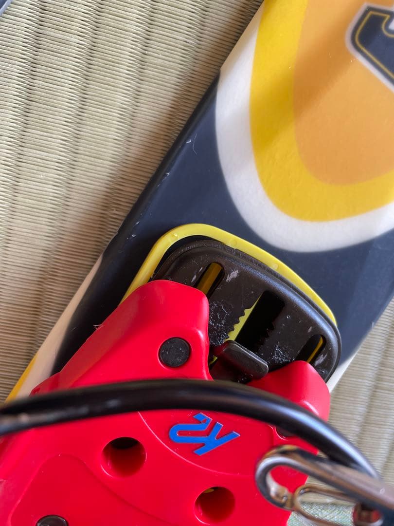 K2 Fatty スキー イエロー