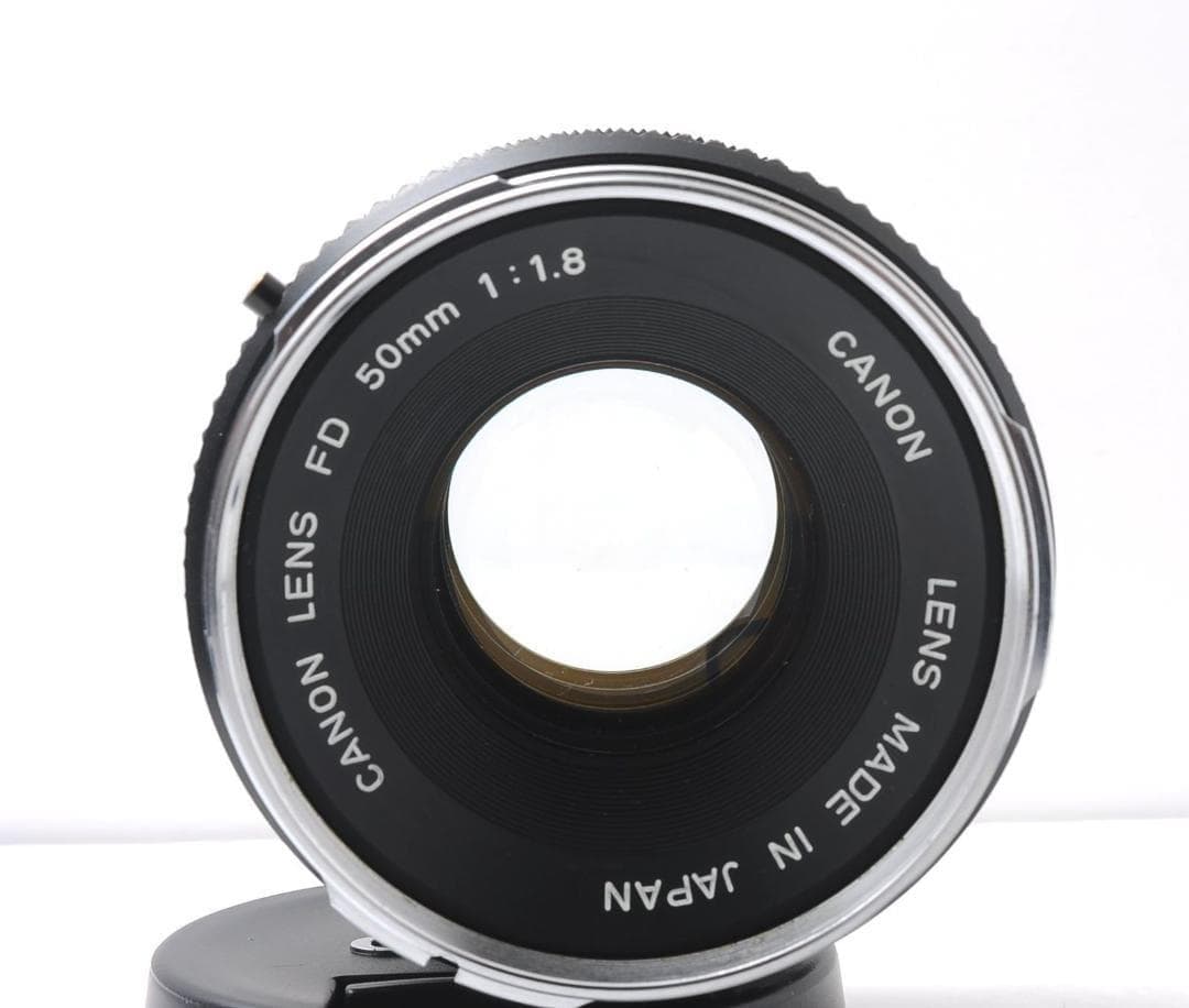 Canon AE-1 ブラック + FD 50mm F1.8 動作品