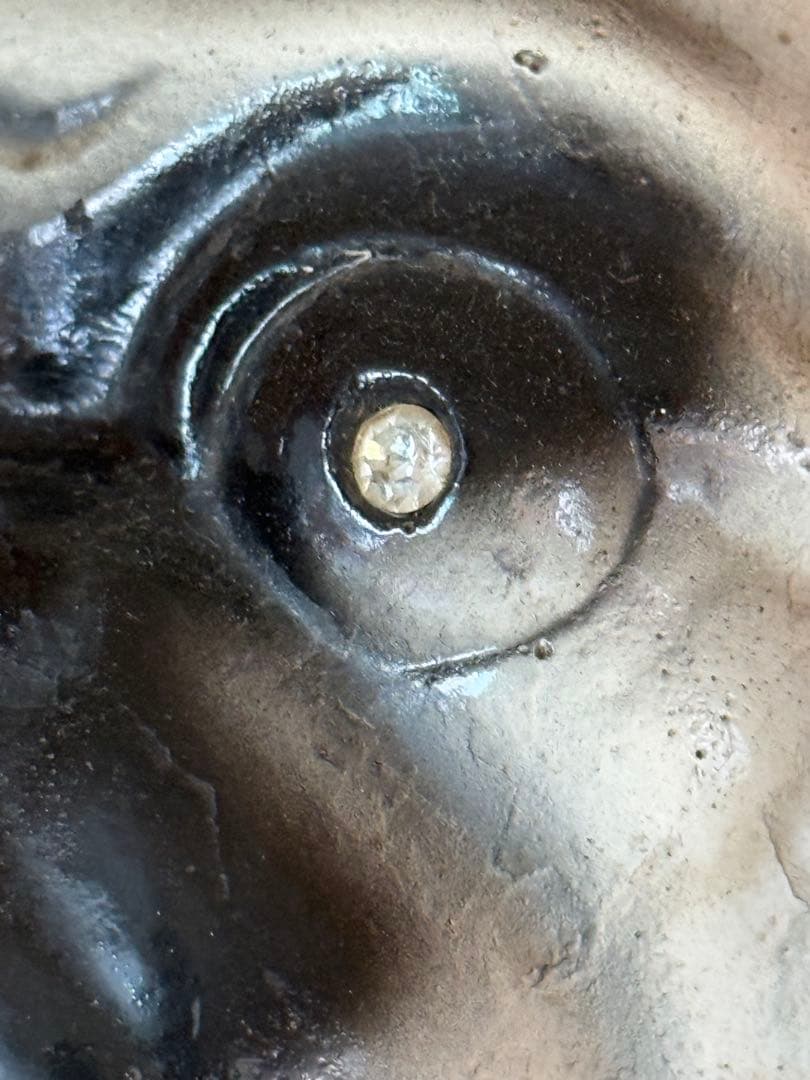 アンティーク雑貨 Vintage Chalkware Bulldog