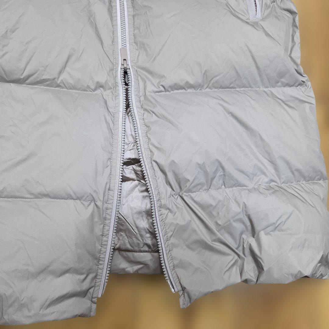 美品 ユニクロ+J オーバーサイズコート　ロングダウンコート フード取り外し可