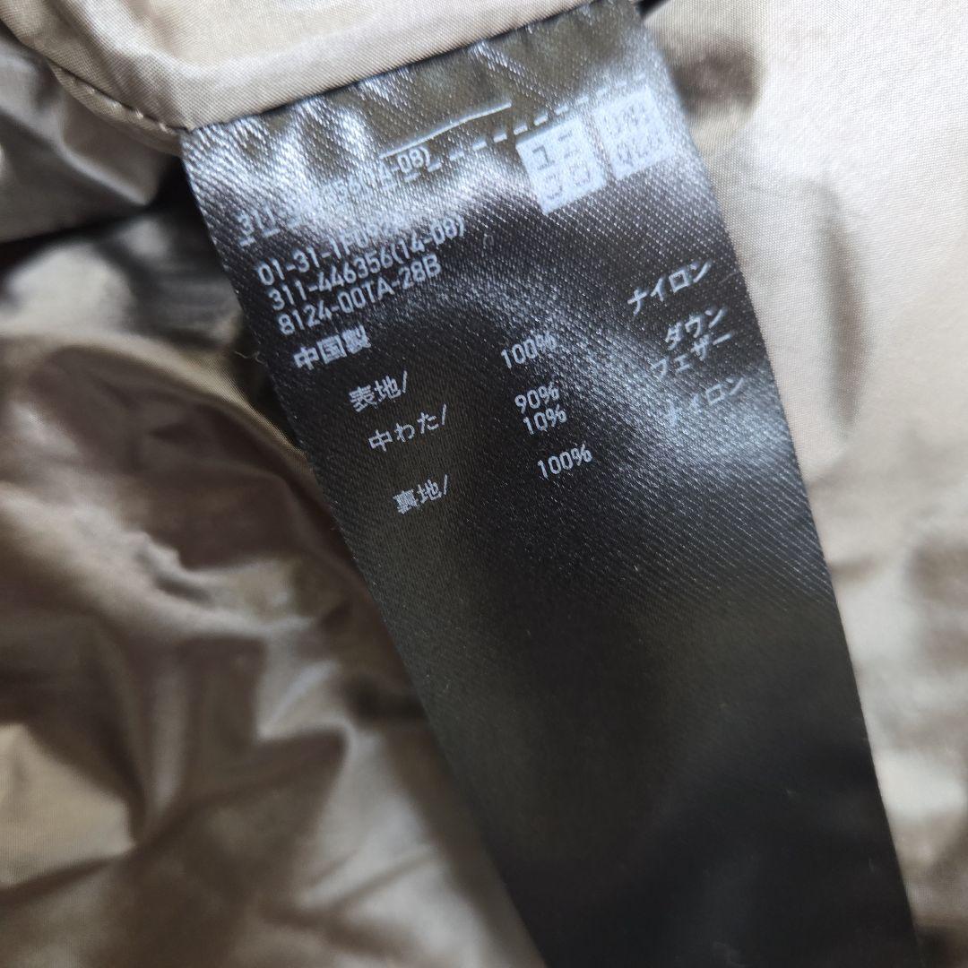 美品 ユニクロ+J オーバーサイズコート　ロングダウンコート フード取り外し可