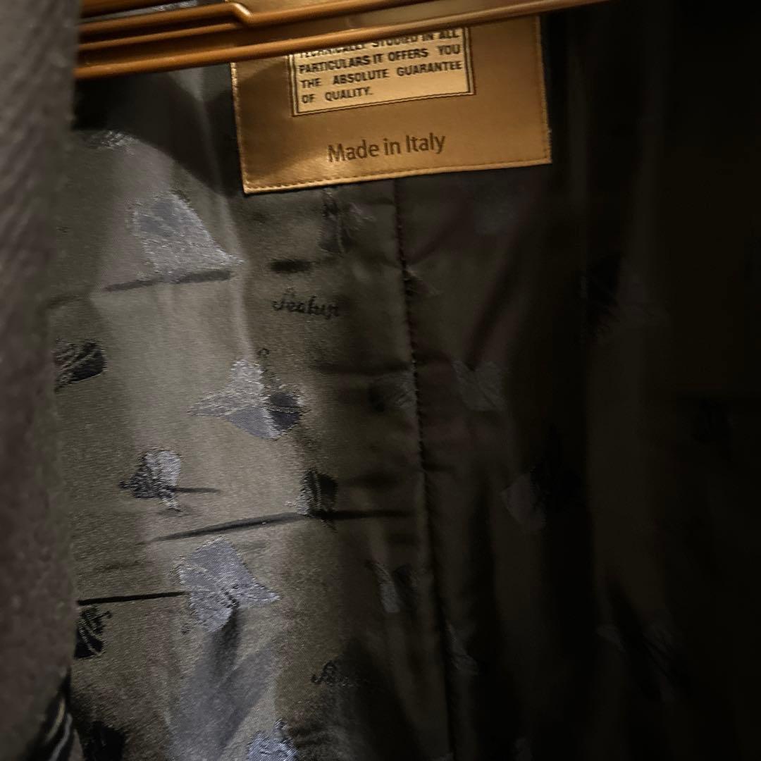 定価20万超え Sealup Pコート Genova 44 Navy