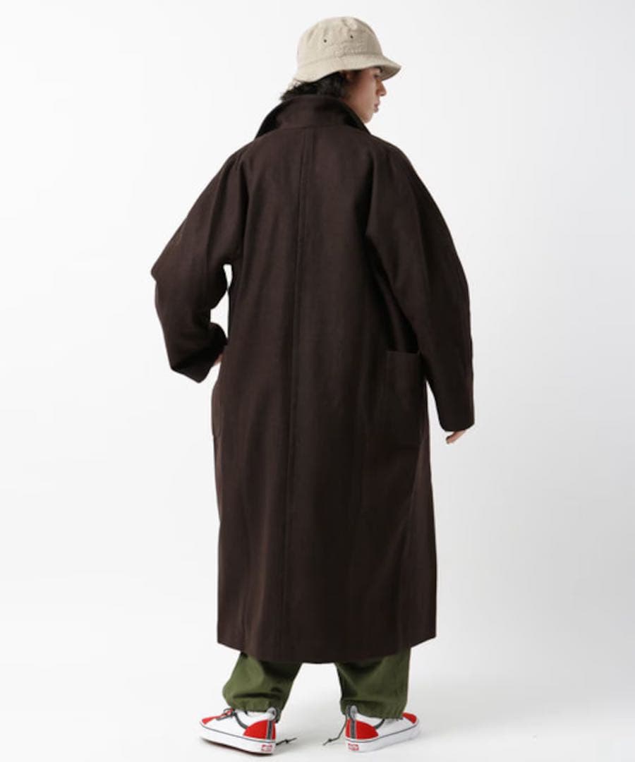BASISBROEK KING オーバーサイズダブルブレストチェスターコート