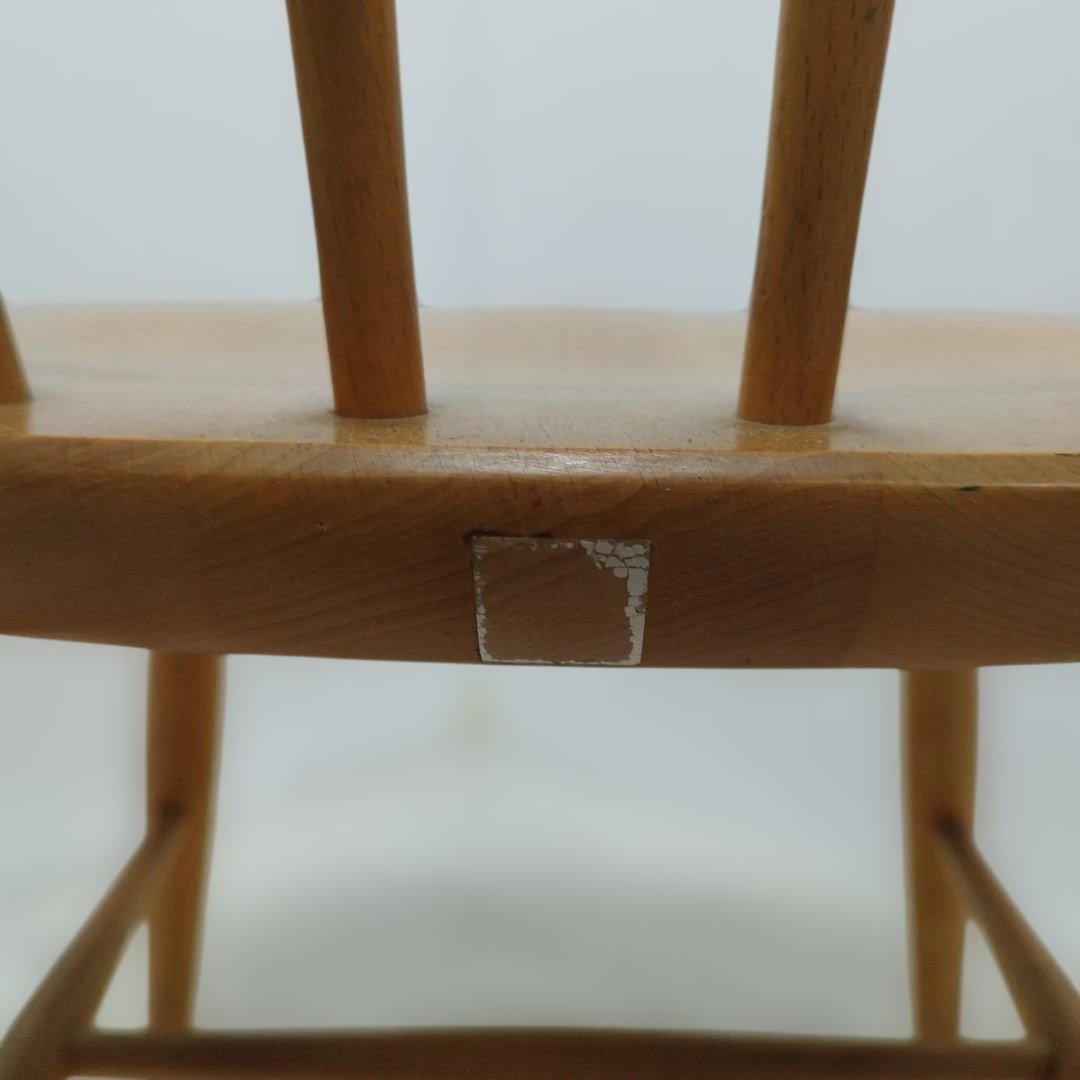 ③【鈴木】飛騨産業 キツツキ ウィンザーチェア 北欧 ダイニングチェア